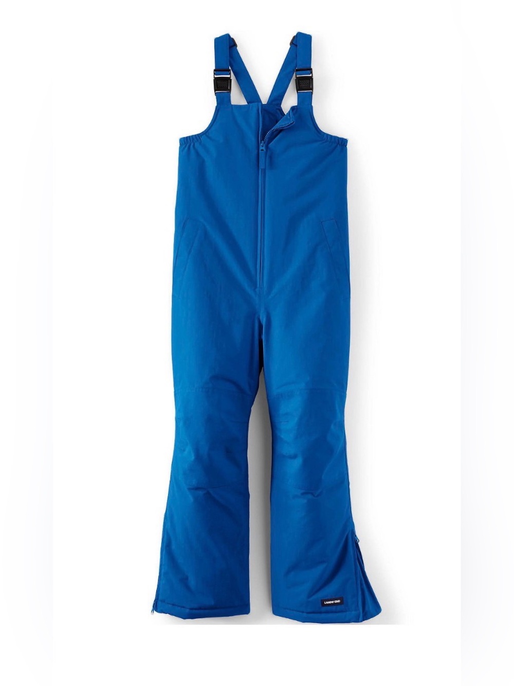 Lands’ End Kids Squall Waterproof Insulated Iron Knee Snow Bibs- Size 10